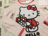H§M 6-8 év 122-128 cm Hello Kitty mintás vékony pamut lány pizsama felső-újszerű,hibátlan