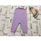 Disney at George 6 - 9 hó 68-74 cm lila, színes apró Minnie fej  mintás pamut lány playsuit -- újszerű,hibátlan