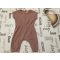 H§M 4-6 hó 62-68 cm pamut lány kezeslábas/ playsuit újszerű, hibátlan