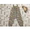 Disney at TU 2- 3 év 92 -98 cm  bézs, Minnie mintás  pamut lány playsuit  újszerű,hibátlan