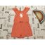 Primark 4-5 év 104-110 cm virágmintás, happy day feliratos pamut lány playsuit- újszerű,hibátlan 