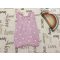 Next 6 -9 hó 9,5 kg lila, unikornis mintás pamut lány playsuit / napozó - újszerű,hibátlan