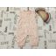 M§S 3-6 hó 8 kg 69 cm rózsaszín, színes masni mintás vékony pamut lány playsuit -újszerű, hibátlan