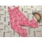 Zara 4-5 év 110 cm nagy rózsaszín virágmintás  vékony nyári lány playsuit/ jumpsuit-újszerű,hibátlan 