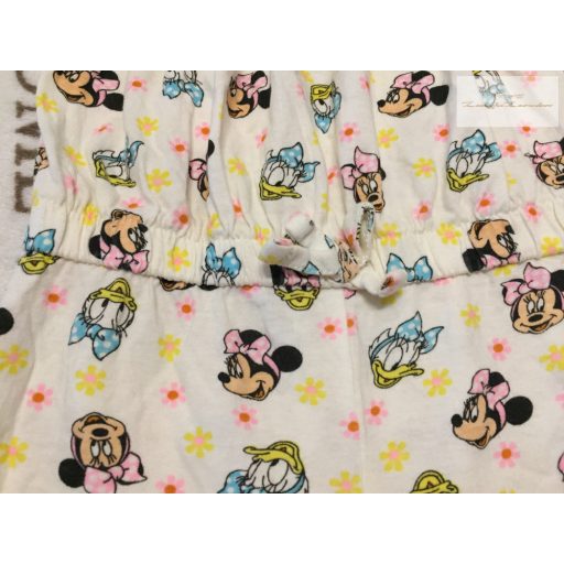 Disney at Primark 6-9 hó 68 - 74 cm Daisy - Minnie mintás vékony pamut lány playsuit újszerű,hibátlan