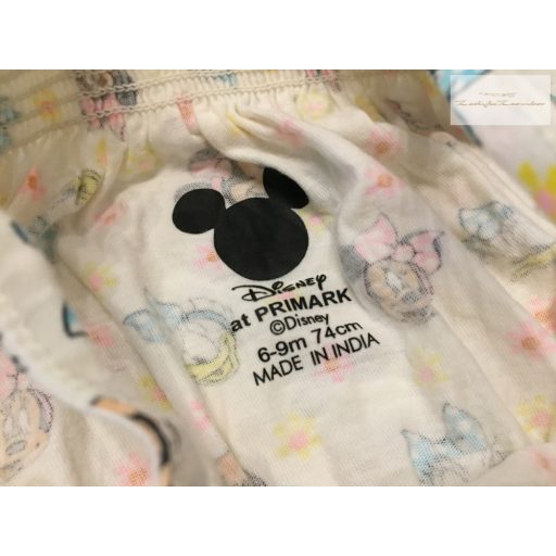 Disney at Primark 6-9 hó 68 - 74 cm Daisy - Minnie mintás vékony pamut lány playsuit újszerű,hibátlan