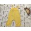 Zara 12-18 hó 86 cm sárga, vékony puha lenvászon lány playsuit -újszerű,hibátlan