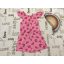 Primark 4-5 év 104-110 cm rózsaszín, dinnyes mintás vékony pamut lány playsuit - új, csak lecímkézve