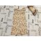 TU 4-5 év 104-110 cm bézs, leopárd mintás vékony pamut lány playsuit- újszerű, hibátlan