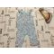 Disney 6-9 hó  68 - 74 cm Marie cica és Tapsi Hapsi mintás fodros vékony géz lány playsuit- új, csak lecímkézve