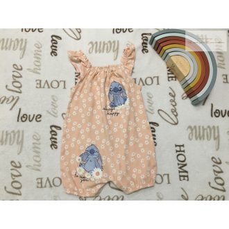 Disney at George 9 - 12 hó  74-80 cm Lilo§Stich  mintás pamut lány playsuit  -újszerű,hibátlan   Disney at George 9 - 12 hó  74-80 cm Lilo§Stich  mintás pamut lány playsuit  -újszerű,hibátlan