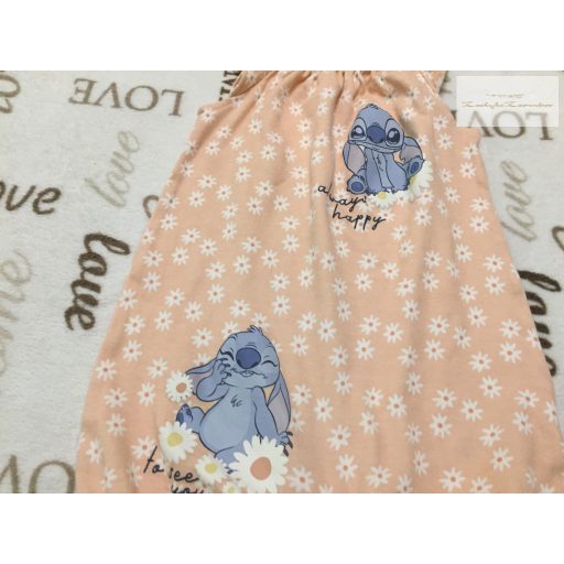 Disney at George 9 - 12 hó  74-80 cm Lilo§Stich  mintás pamut lány playsuit  -újszerű,hibátlan