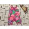 Fred§Flo 18 - 24 hó 92 cm  színes gyümölcs mintás pamut lány playsuit - új, szettet bontottam