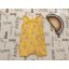 Next 12 - 18 hó 86 cm sárga, körte mintás pamut lány playsuit -újszerű,hibátlan