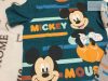 Mickey at George 12-18 hó 80-86 cm Mickey mintás pamut fú pizsama szett 2 db - új, címkés