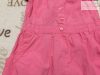 YD 12 -18 hó 86 cm rózsaszín, vékony anyagú lány ruha - újszerű, hibátlan