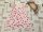 George 9 - 12 hó 74 - 80 cm  eper mintás vékony pamut lány ruha-új, címkés