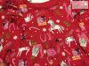Matalan 3 év 98 cm fodros, unikornis-flamingó - karácsonyi  csomag mintás pamut lány ruha- újszerű,hibátlan