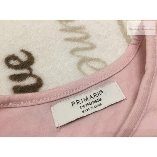 Primark 4-5 év 104-110 cm  simizős dzivárvány mintás pamut - tüll lány ruha - újszerű,hibátlan