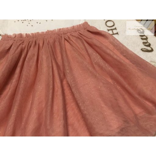 Next 4 év 104 cm  flitteres csillag mintás tüll szoknyás alkalmi/ elegáns lány ruha- új, csak lecímkézve