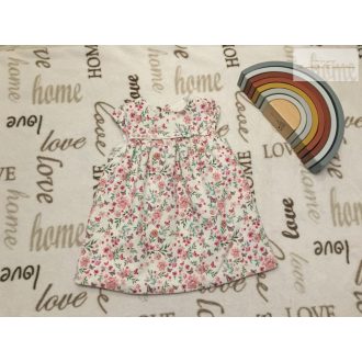   Primark 9-12 hó 74-80  cm virágmintás, alsószoknyás alkalmi/ elegáns lány ruha újszerű, hibátlan