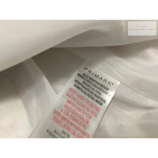 Primark 9-12 hó 74-80  cm virágmintás, alsószoknyás alkalmi/ elegáns lány ruha újszerű, hibátlan