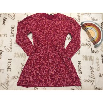 George 10-11 év 140-146 cm bordó, virágmintás pamut lány ruha újszerű,hibátlan   George 10-11 év 140-146 cm bordó, virágmintás pamut lány ruha újszerű,hibátlan