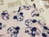 Disney újszülöttre való 50 cm rózsaszín, kék Minnie mintás pamut lány ruha-újszerű,hibátlan