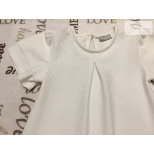 Matalan 8 év 128 cm  fehér, színes virágmintás alkalmi/ elegáns lány ruha- új, csak lecímkézve