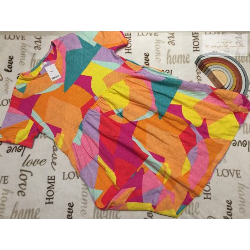 Next 14 év  164 cm színes pamut lány ruha - új, címkés