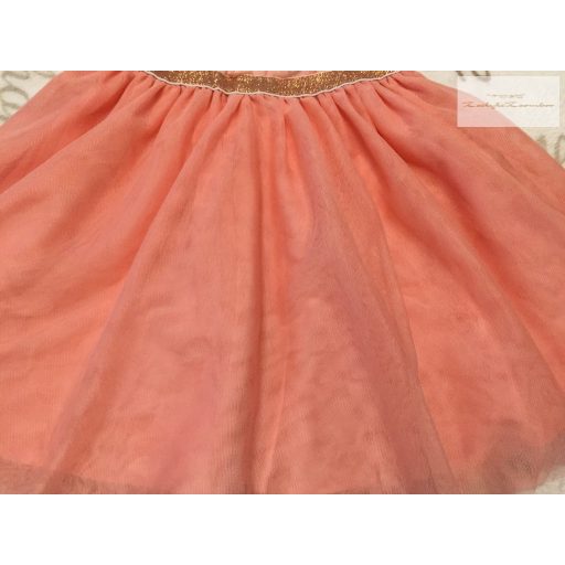 RR 6 év 116 cm Princess Funclub feliratos tüll szoknyás lány ruha - újszerű,hibátlan