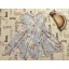 Ted Baker 3-4 év 98-104 cm világoskék, fehér nagy virágmintás pamut lány ruha újszerű,hibátlan