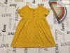 Matalan 12 - 18  hó 80 - 86  cm sárga, színes apró virágmintás vékony pamut lány  ruha- újszerű,hibátlan