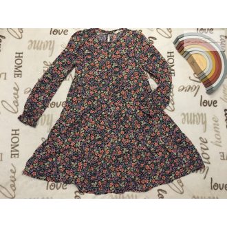 George 9-10 év 134-140  cm színes virág mintás vékony  pamut lány ruha-újszerű, hibátlan    George 9-10 év 134-140  cm színes virág mintás vékony  pamut lány ruha-újszerű, hibátlan