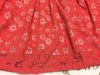Pumpkin patch 6-12 hó 72 cm piros alapon virágmintás alsószoknyás ujjatlan lány ruha