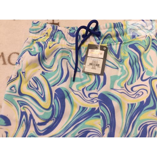 Primark 6-7 év 116-122 cm színes mintás pamut fiú rövidnadrág .-új, címkés