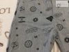Star Wars 5-6 év 110-116 cm szürke, Star Wars feliratos - mintás vékony vászon fiú rövidnadrág-újszerű,hibátlan