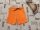 F§F 18 - 24 hó 92 cm narancssárga pamut fiú rövidnadrág-újszerű,hibátlan