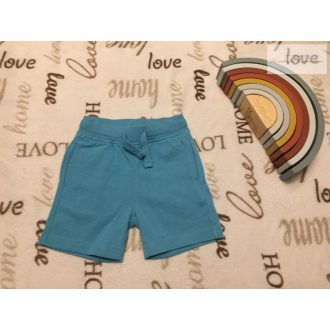   Mothercare 6-9 hó 9 kg kék pamut fiú rövidnadrág-újszerű,hibátlan