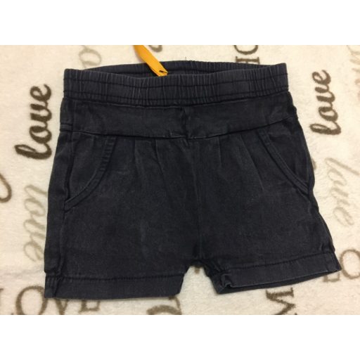 Small Rags 9 hó 68 - 74 cm sötétkék puha pamut lány rövidnadrág - új, címkés