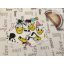 Disney at Primark 9-10 év 140 cm Minnie- Donald-Daisy mintás pamut lány  rövidnadrág - újszerű,hibátlan