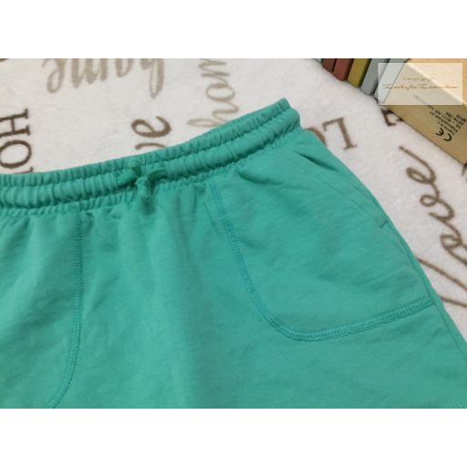 Matalan 5-6 év 110-116 cm zöld pamut fiú rövidnadrág - újszerű,hibátlan
