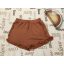TU 14 év 164 cm tégla színű, pici fodros vékony pamut lány rövidnadrág - újszerű,hibátlan