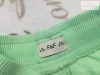 F§F 12  - 18 hó 80-86  cm  zöld, oldalt zsebes pamut fiú rövidnadrág - új, átnőtt, csak lecímkézve