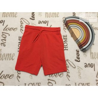   Primark 3-4 év 98-104 cm piros pamut fiú rövidnadrág -újszerű,hibátlan