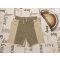 Matalan 7 év 122 cm khaki - bézs vékony pamut fiú rövidnadrág- új, csak lecímkézve