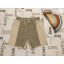 Matalan 7 év 122 cm khaki - bézs vékony pamut fiú rövidnadrág- új, csak lecímkézve