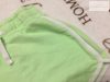 George 5 - 6 év 110 -116  cm  zöld, oldalt fehér csíkos pamut lány rövidnadrág-újszerű, hibátlan 