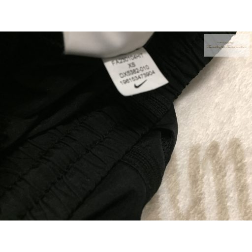 Nike XS 7-8 év 122-128 cm fekete fiú dry-fit edzőnadrág - újszerű,hibátlan 