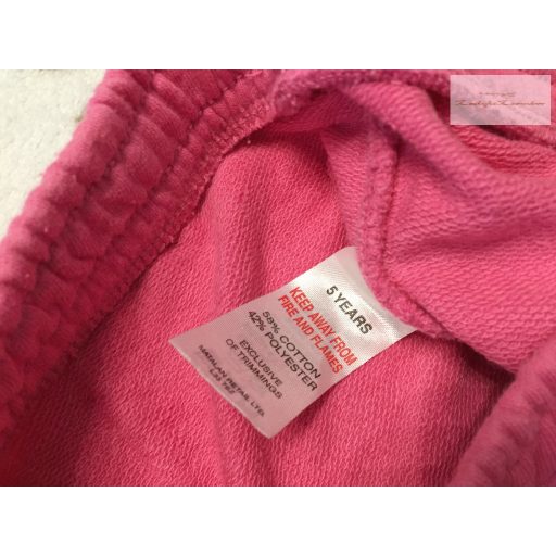 Matalan 5 év 110 cm  pink, fodros pamut lány rövidnadrág -újszerű,hibátlan